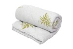 Set Aloe Vera Essence, 2 perne microfibra 50x70 cm si pilota matlasata 350g/mp, 180x200 cmDensitate: 350 g/m² | Compozitie umplutura: Fibra siliconica | Sezon: Iarna | Proprietati: Matlasata - imagine 7