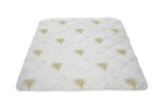 Set Aloe Vera Essence, 2 perne microfibra 50x70 cm si pilota matlasata 350g/mp, 200x220 cmDensitate: 350 g/m² | Compozitie umplutura: Fibra siliconica | Sezon: Iarna | Proprietati: Matlasata - imagine 5