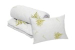 Set Aloe Vera Essence, perna microfibra 50x70 cm si pilota matlasata 350g/mp, 140x200 cmDensitate: 350 g/m² | Compozitie umplutura: Fibra siliconica | Sezon: Iarna | Proprietati: Matlasata