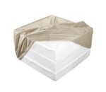 Taburet Urban Living, 63x36x63 cm, BejGarantie: 2 ani | Compozitie umplutura: Spuma poliuretanica | Tip: Extensibila | Forma: Standard | Numar locuri: 1 - imagine 3