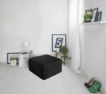 Taburet Urban Living, 63x36x63 cm, NegruGarantie: 2 ani | Compozitie umplutura: Spuma poliuretanica | Tip: Extensibila | Forma: Standard | Numar locuri: 1