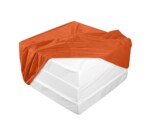 Taburet Urban Living, 63x36x63 cm, OrangeGarantie: 2 ani | Compozitie umplutura: Spuma poliuretanica | Tip: Extensibila | Forma: Standard | Numar locuri: 1 - imagine 3