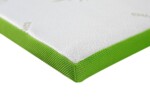 Topper saltea Aloe Vera 3+2 Memory Cool Gel, 120x200 cm, H 5 cmGreutate maxima recomandata/persoana - kg: 100 | Nivel fermitate: Medie | Proprietati: Aloe Vera | Garantie: 2 ani - imagine 4