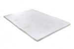Topper saltea Aloe Vera Therapy Memory Arctic Gel 7 zone de confort, 140x190 cm, H 5 cmTip: Memory | Greutate maxima recomandata/persoana - kg: 100 | Nivel fermitate: Medie | Proprietati: Aloe Vera | Garantie: 2 ani - imagine 3