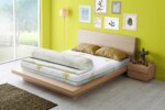Topper saltea Eucalyptus Confort, 7 zone, 80x200 cm, H 5 cmGreutate maxima recomandata/persoana - kg: 100 | Nivel fermitate: Medie | Proprietati: Eucalypt | Tip: Spuma poliuretanica | Garantie: 2 ani - imagine 6