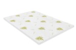 Topper saltea Green Future Aloe Vera Free Air Memory 80x200 cm, H 3 cmTip: Memory | Nivel fermitate: Medie | Proprietati: Aloe Vera | Garantie: 2 ani | Greutate maxima recomandata/persoana - kg: 100 - imagine 5