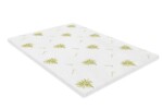 Topper saltea Green Future Aloe Vera Free Air Memory 90x190 cm, H 3 cmTip: Memory | Greutate maxima recomandata/persoana - kg: 100 | Nivel fermitate: Medie | Proprietati: Aloe Vera | Garantie: 2 ani - imagine 2