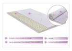 Topper saltea Green Future, Lavanda Therapy Memory 7 zone de confort 120x200 cm, 5 cmTip: Memory | Greutate maxima recomandata/persoana - kg: 100 | Nivel fermitate: Medie | Proprietati: Lavanda | Garantie: 2 ani - imagine 3