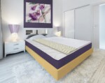 Topper saltea Green Future, Lavanda Therapy Memory 7 zone de confort 140x200 cm, 5 cmTip: Memory | Greutate maxima recomandata/persoana - kg: 100 | Nivel fermitate: Medie | Proprietati: Lavanda | Garantie: 2 ani - imagine 5